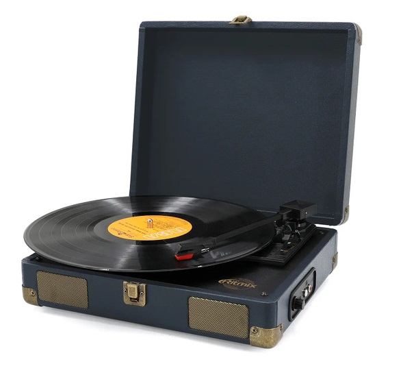Проигрыватели и аксессуары RITMIX LP-100 Dark Blue
