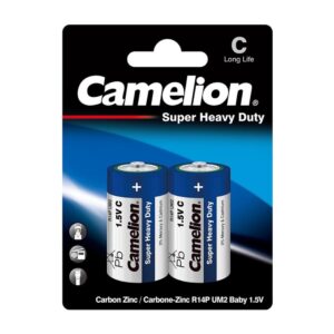 Батарейка Camelion R14/2BL BLUE Super Heavy Duty (CN)