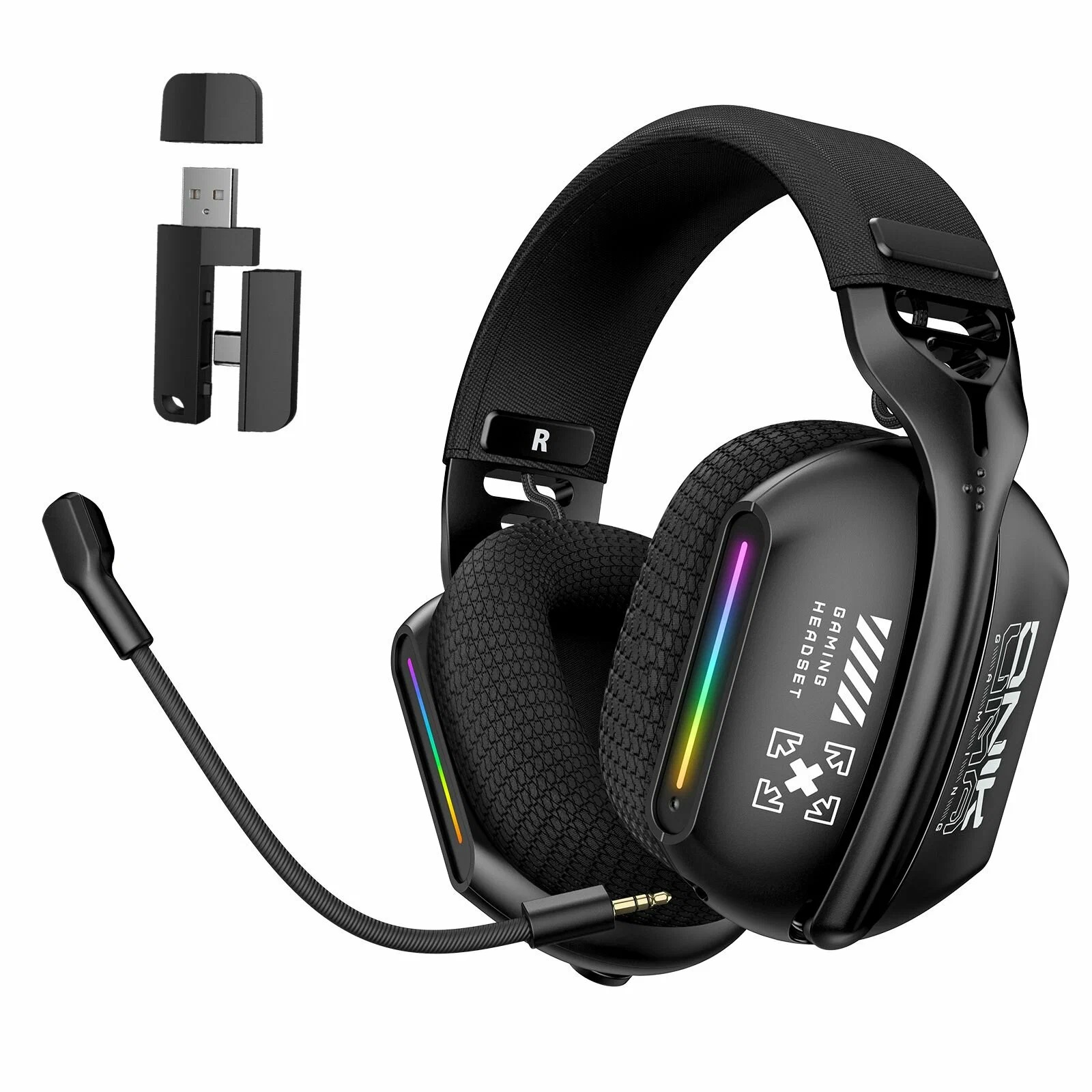 Беспроводные игровые наушники ONIKUMA GT808 Black