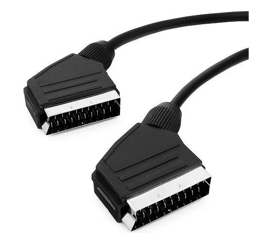 Кабель SCART штекер -  SCART штекер 21 pin    3 м   PЕ