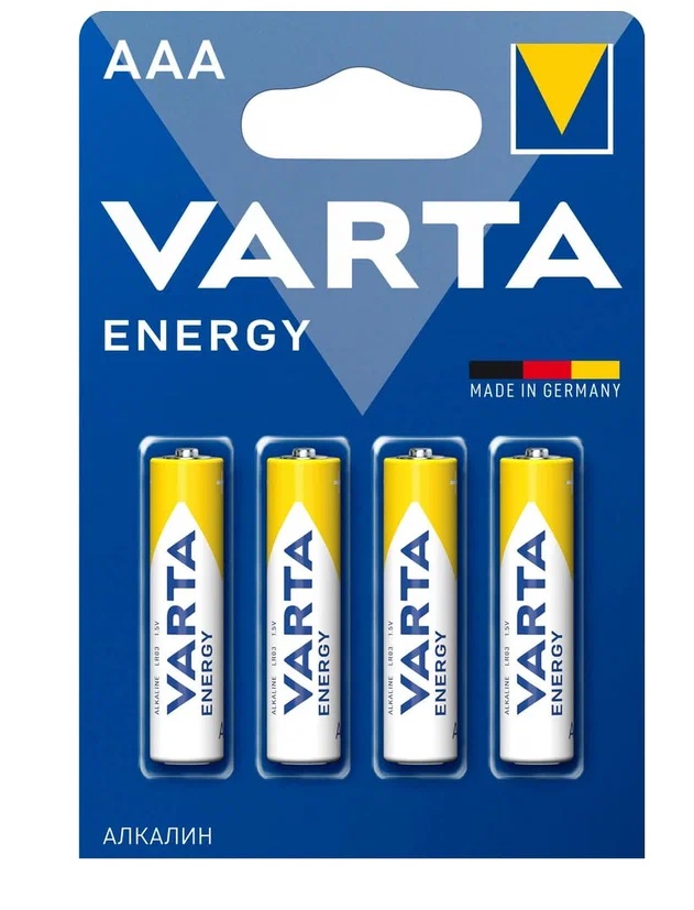 Батарейка VARTA LR03/4BL ENERGY 4103