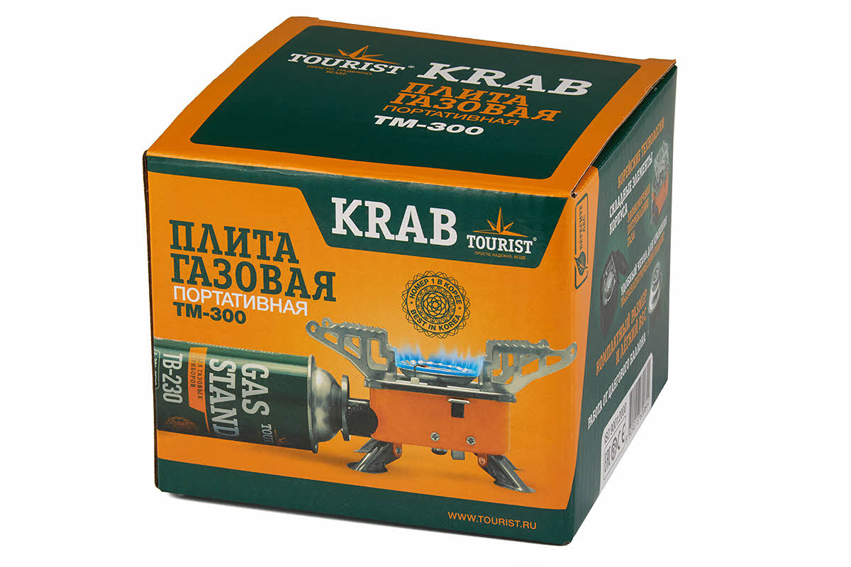 full_image Портативная газовая плитка TM-300 KRAB -/227175/
