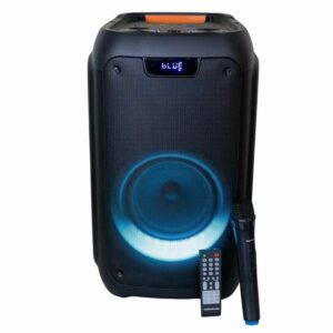 Nakatomi GS-43 - акустическая колонка 1.0, 60WRMS, Караоке с беспр. микрофоном, BT+FM+USB+SD+LED+ДУ