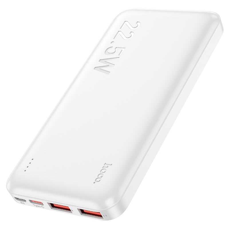 HOCO J101 Astute Powerbank  10000mAh/22.5W/White (CCC)