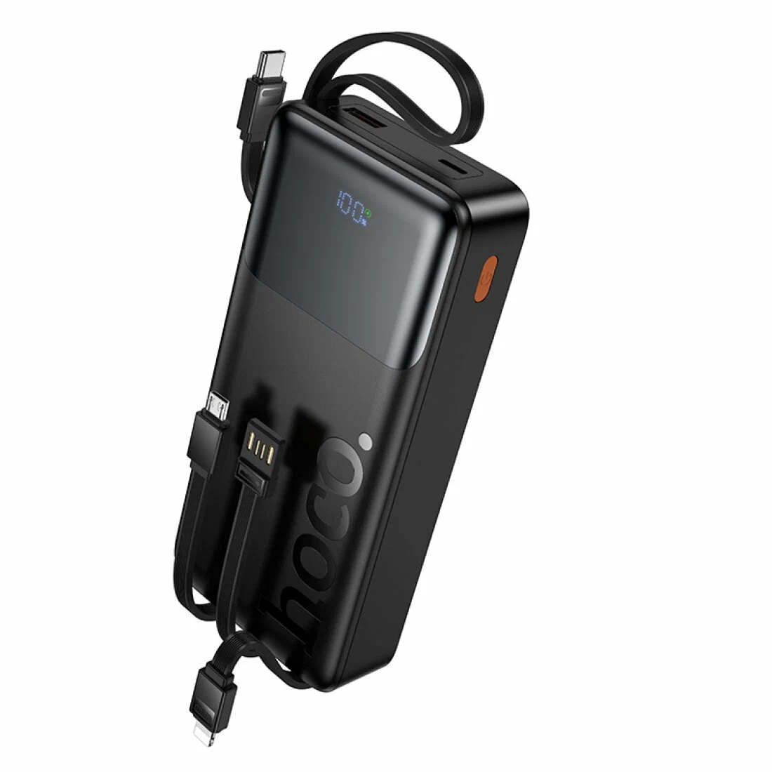 HOCO J156A Founder Powerbank 20000mAh/22.5W+PD20W/4 cable/Black