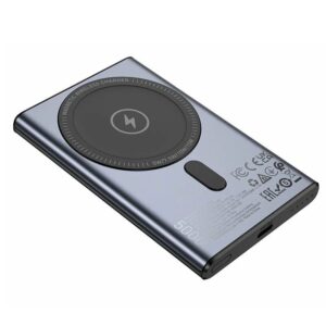 HOCO Q32 Bird Powerbank 5000mAh/ wireless magnetic /Metal Gray (CCC)